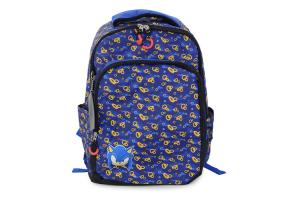 Mochila Escolar Infantil Luxcel Sonic Azul Ms47014so-az Cor:Azul